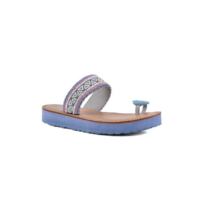Vanilla Moon Women Vee Sandals - Blue