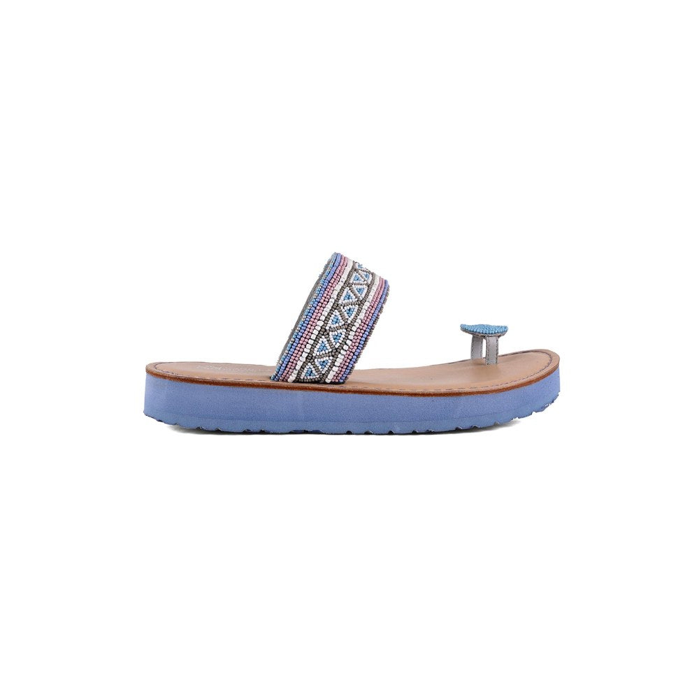 Vanilla Moon Women Vee Sandals - Blue