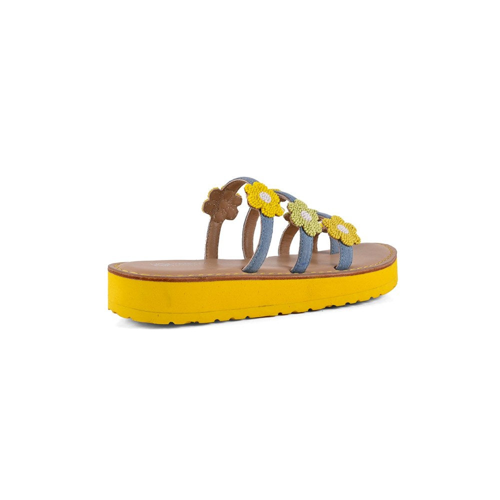 Vanilla Moon Women Vegas Sandals - Yellow