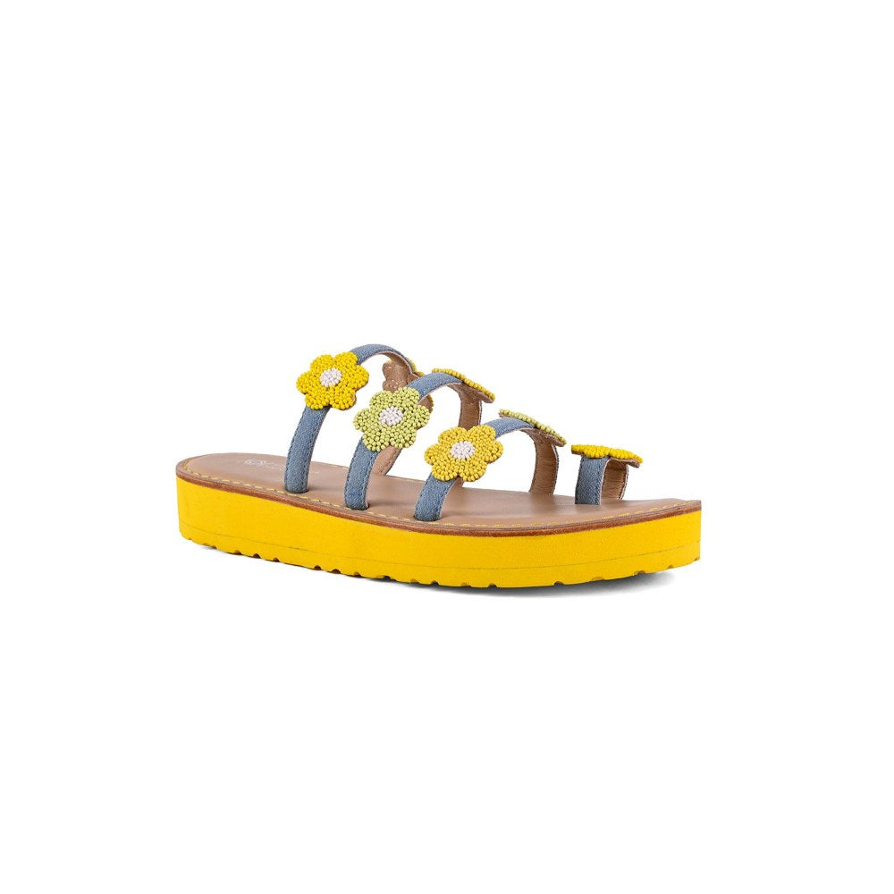 Vanilla Moon Women Vegas Sandals - Yellow