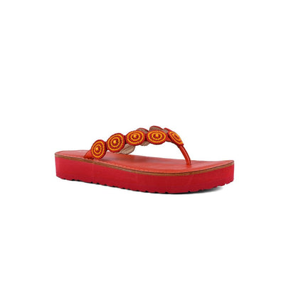 Vanilla Moon Women Vanita Sandals - Red