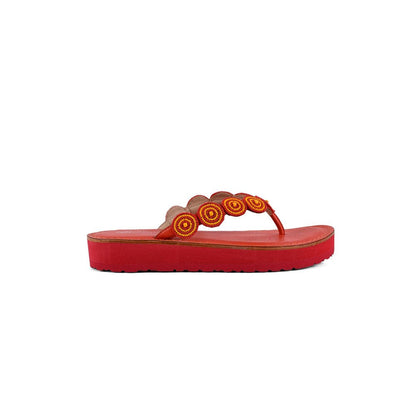 Vanilla Moon Women Vanita Sandals - Red