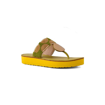 Vanilla Moon Women Veena Sandals - Yellow