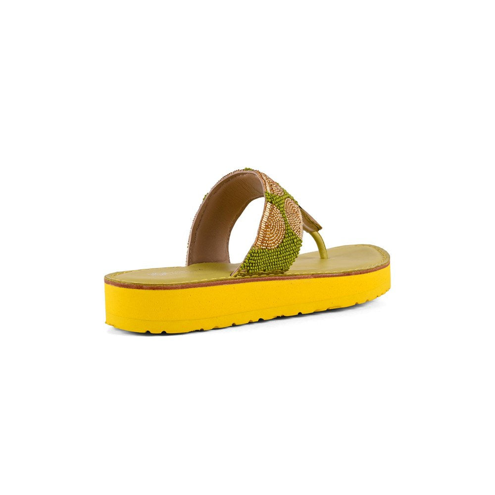 Vanilla Moon Women Veena Sandals - Yellow
