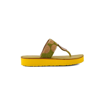 Vanilla Moon Women Veena Sandals - Yellow
