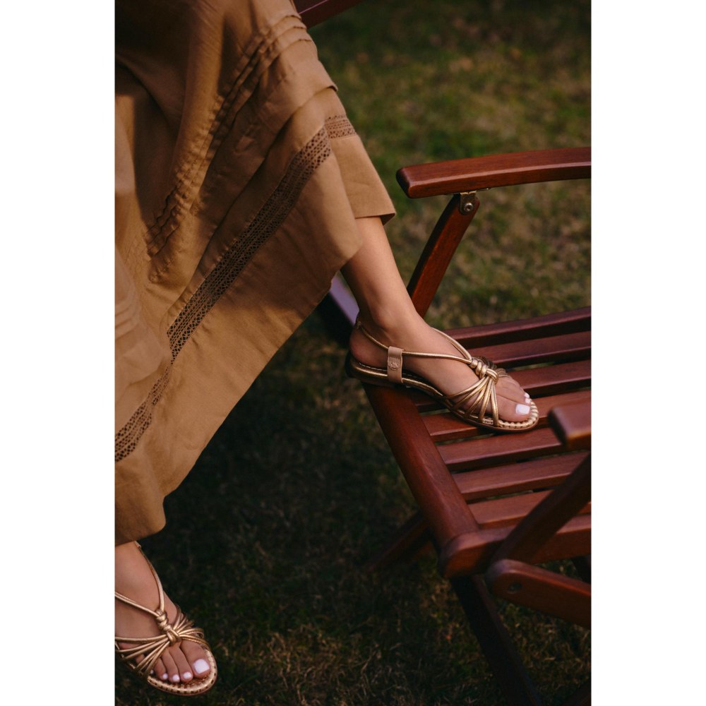 Vanilla Moon Women Anson Sandals - Gold