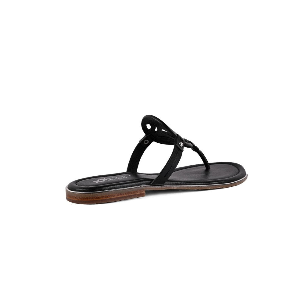 Vanilla Moon Women Nazia Open Toe Flats - Black