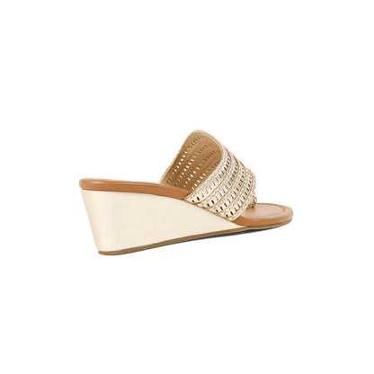 Vanilla Moon Women Rose Wedges - Gold