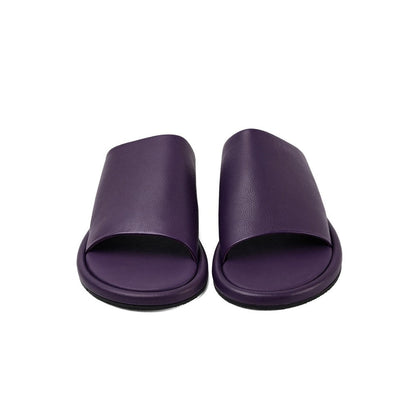 Vanilla Moon Women Tempo Open Toe Flats - Purple