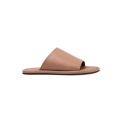 Vanilla Moon Women Tempo Open Toe Flats - Beige