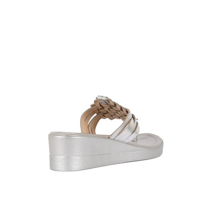 Vanilla Moon Women Cole Silver Wedges