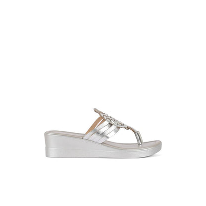 Vanilla Moon Women Cole Silver Wedges