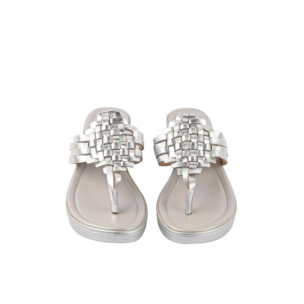 Vanilla Moon Women Cole Silver Wedges