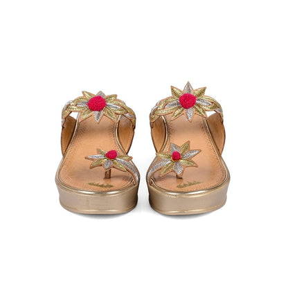 Vanilla Moon Women Zana Gold Wedges