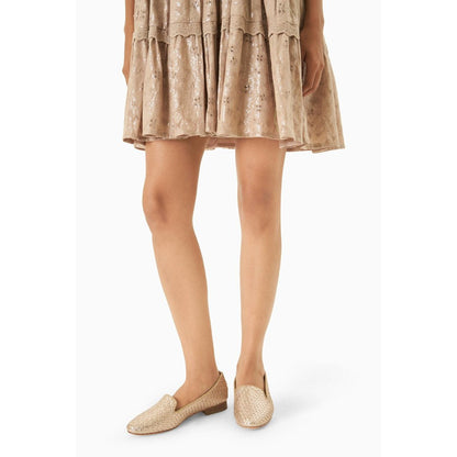 Vanilla Moon Women Catrina Gold Loafers