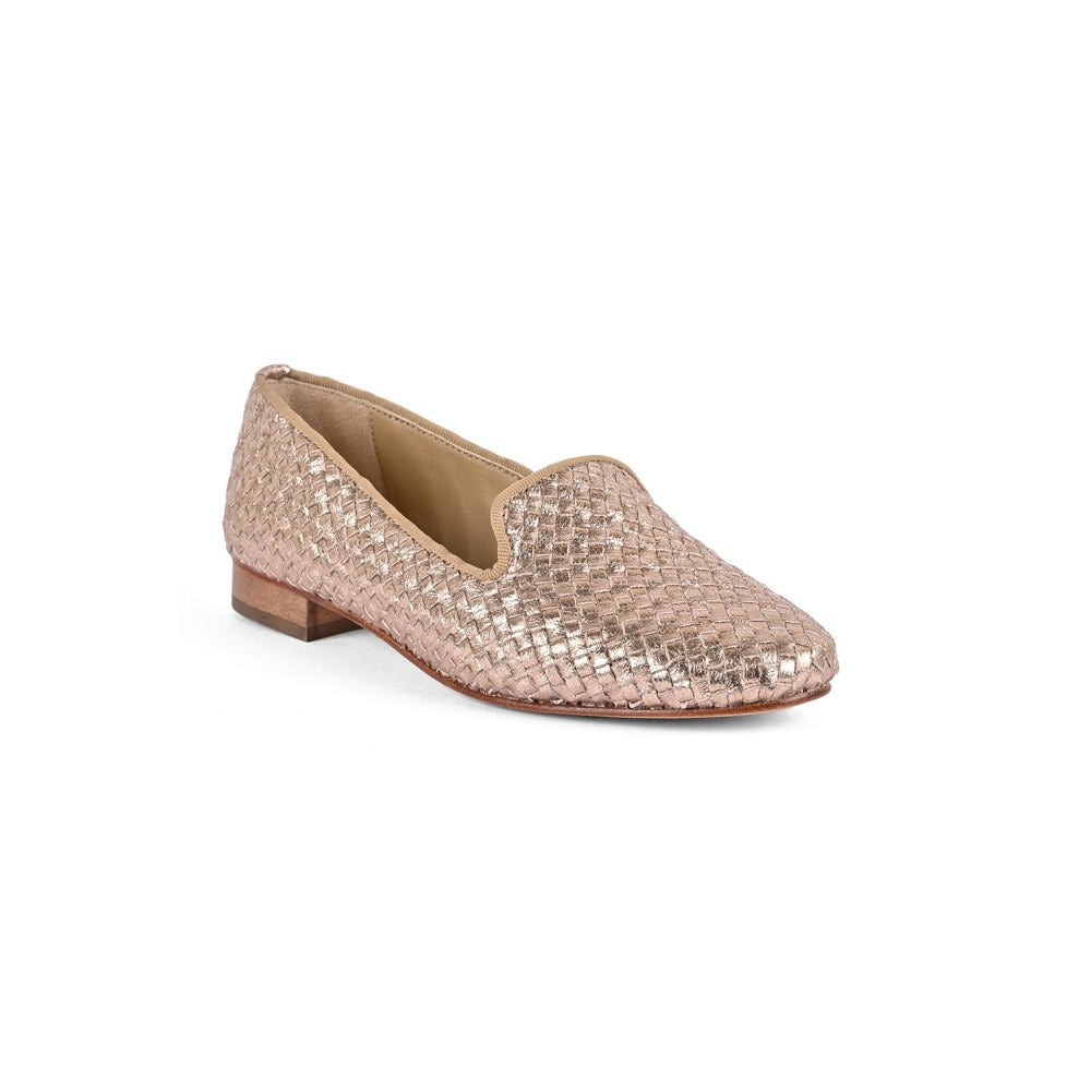 Vanilla Moon Women Catrina Gold Loafers