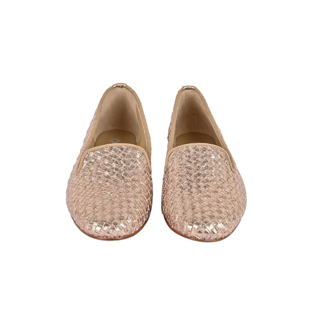 Vanilla Moon Women Catrina Gold Loafers