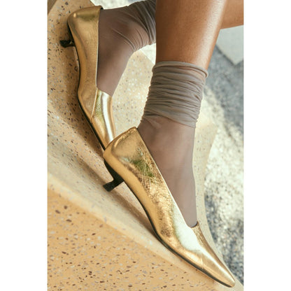 Vanilla Moon Women Grady Gold Pumps