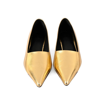 Vanilla Moon Women Grady Gold Pumps