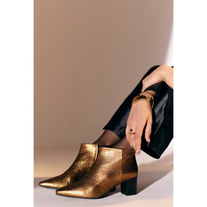 Vanilla Moon Louisa Gold Casual Boots
