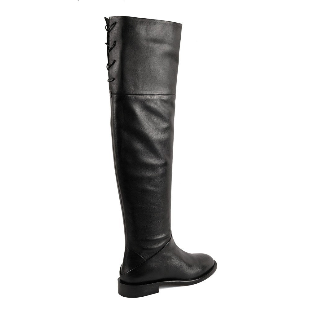 Vanilla Moon Washington Black Casual Boots