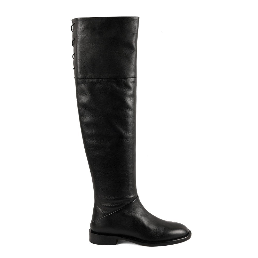 Vanilla Moon Washington Black Casual Boots