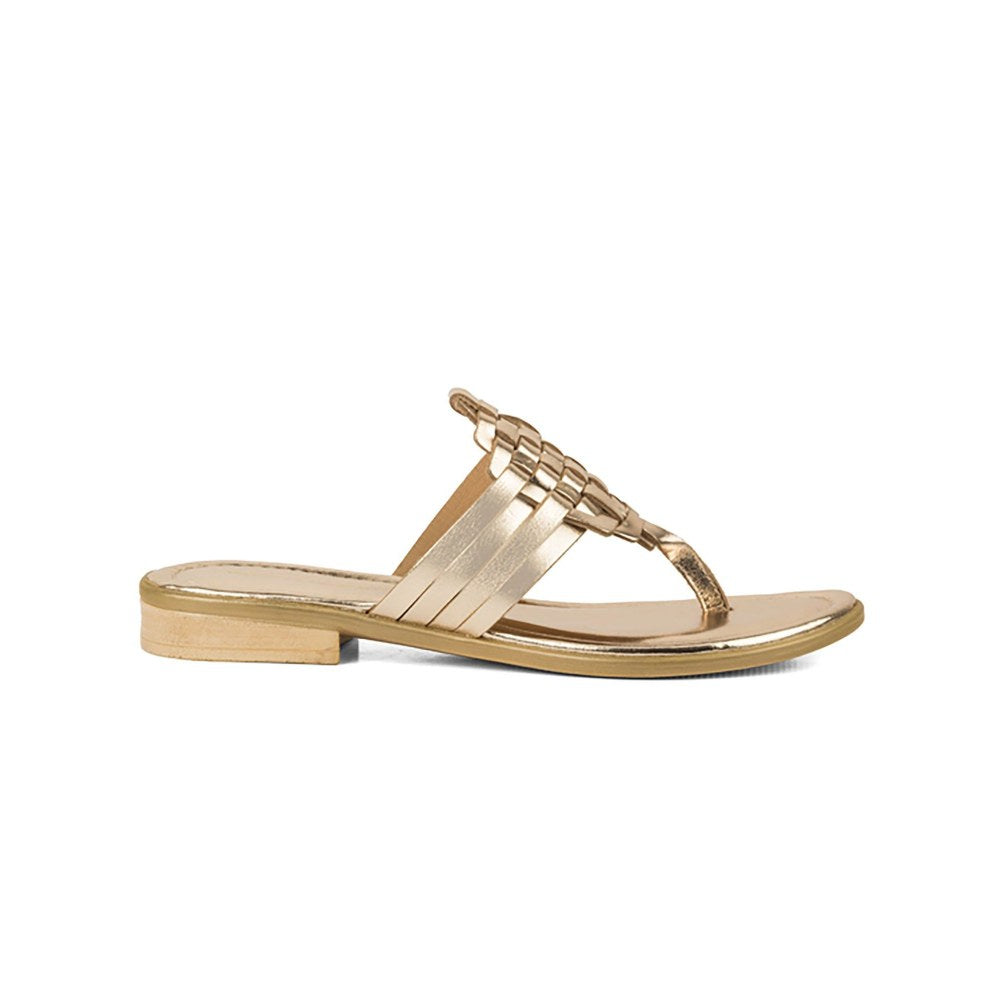 Vanilla Moon Solid Gold Flats