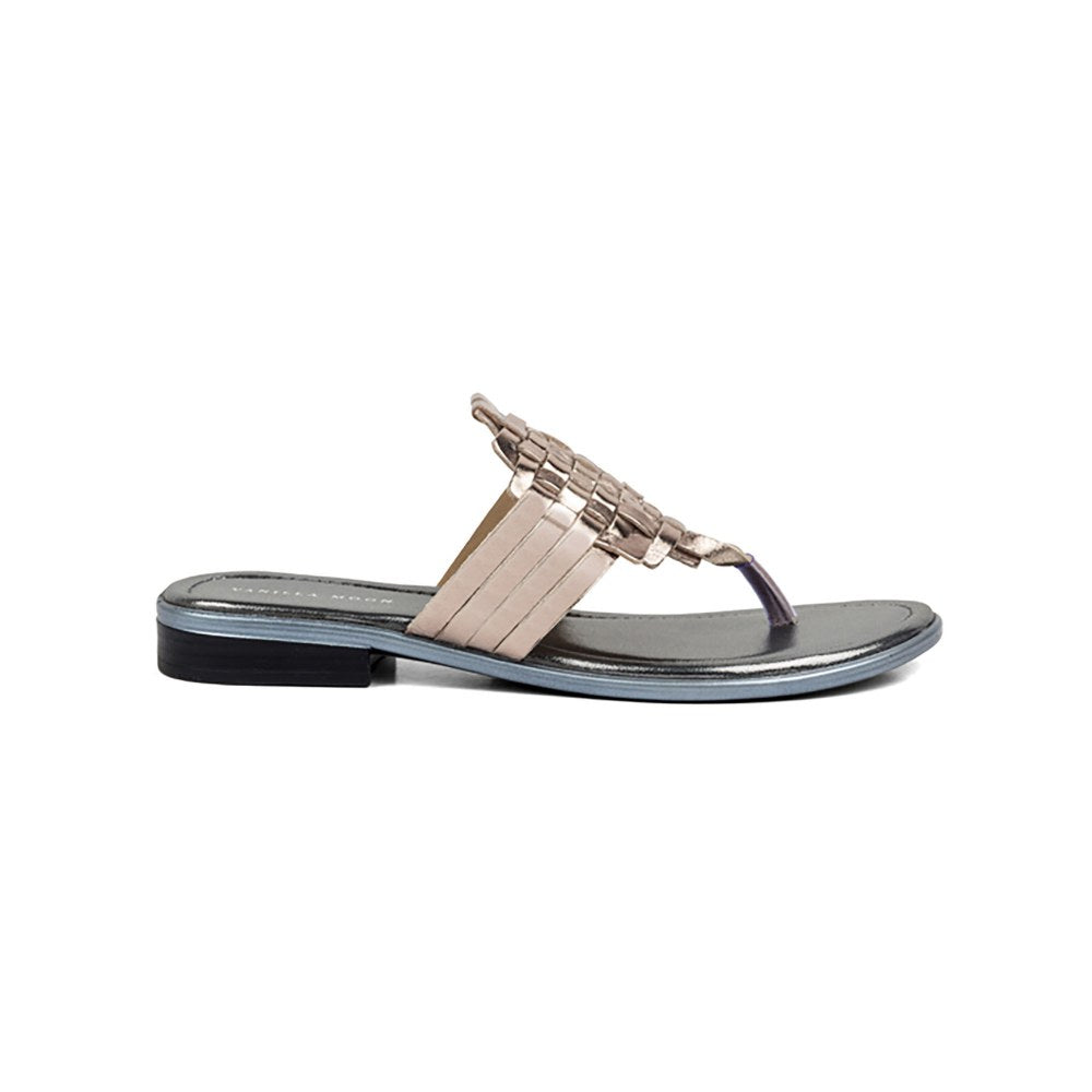 Vanilla Moon Solid Metallic Flats