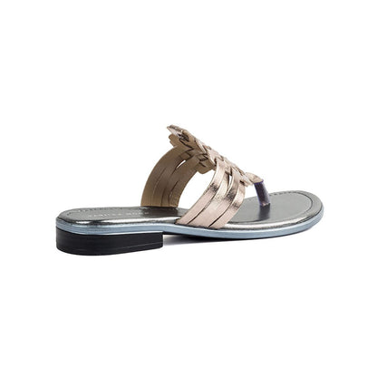 Vanilla Moon Solid Metallic Flats