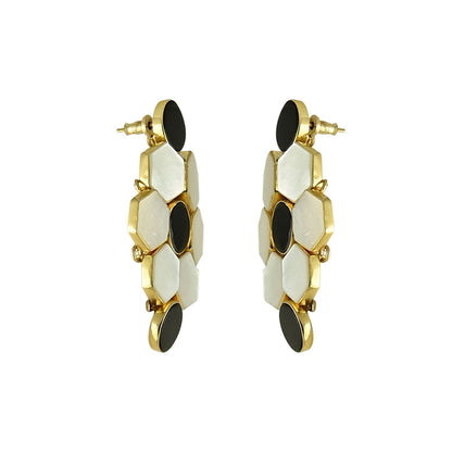 VARNIKA ARORA White Inara Earrings