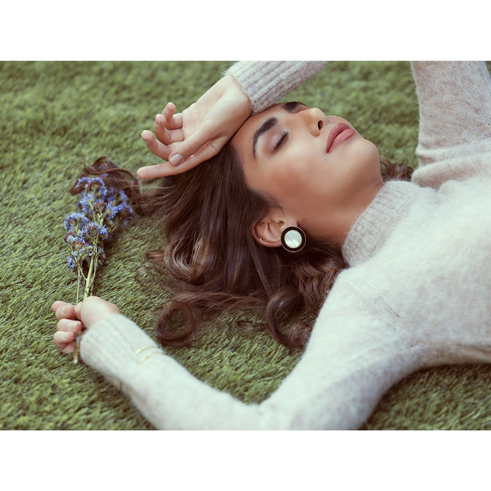 VARNIKA ARORA White Alyssa Studs