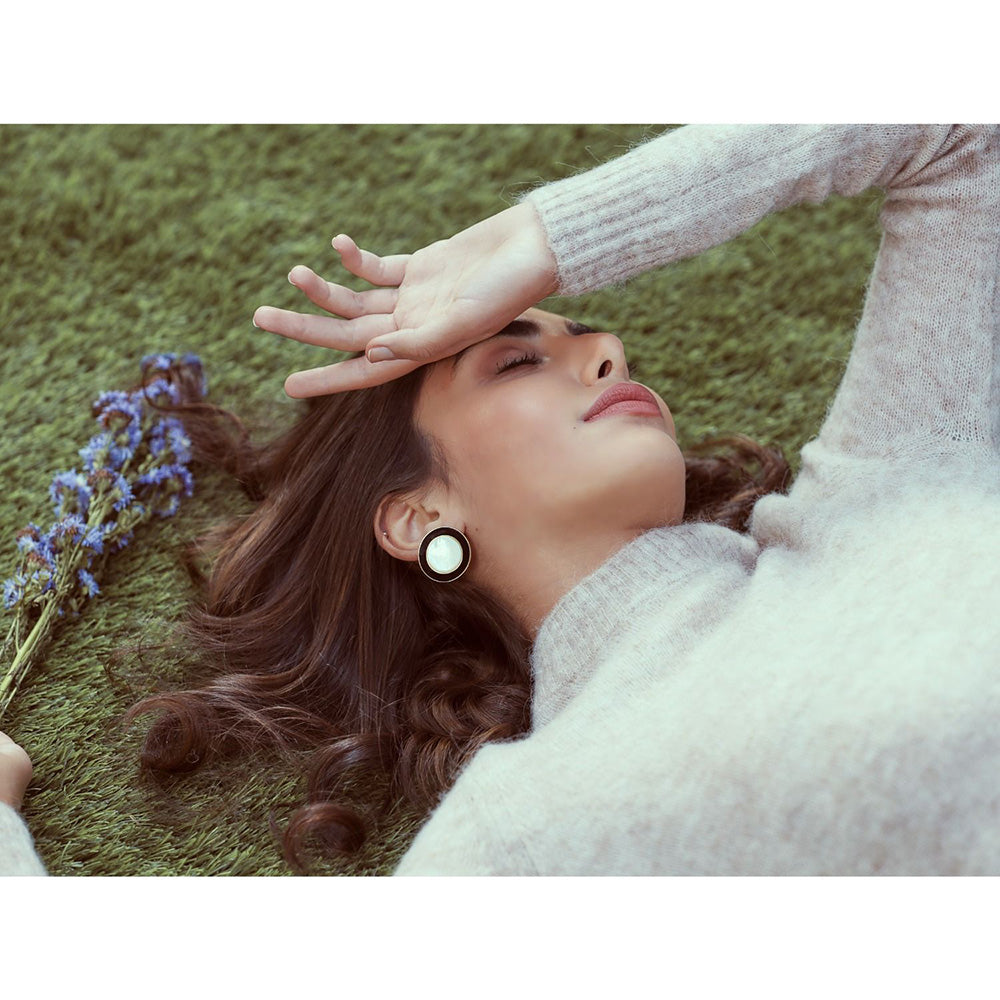 VARNIKA ARORA White Alyssa Studs