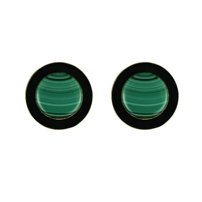 VARNIKA ARORA Green Alyssa Studs