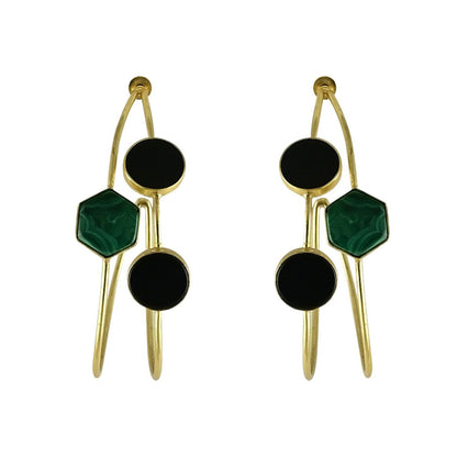 VARNIKA ARORA Green Arnia Earrings