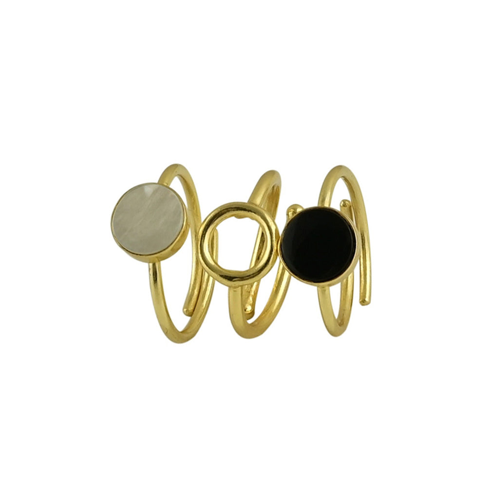 VARNIKA ARORA Multi Elsa Rings Set