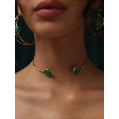 VARNIKA ARORA Green Inaaya Necklace