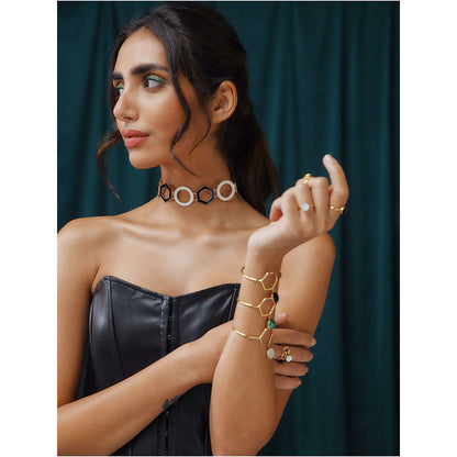 VARNIKA ARORA Black Ivana Necklace