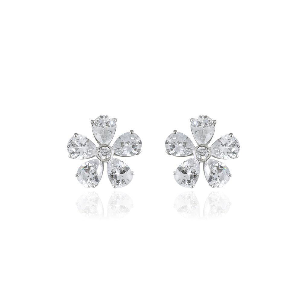 VARNIKA ARORA Promise Petal Diamond Studs