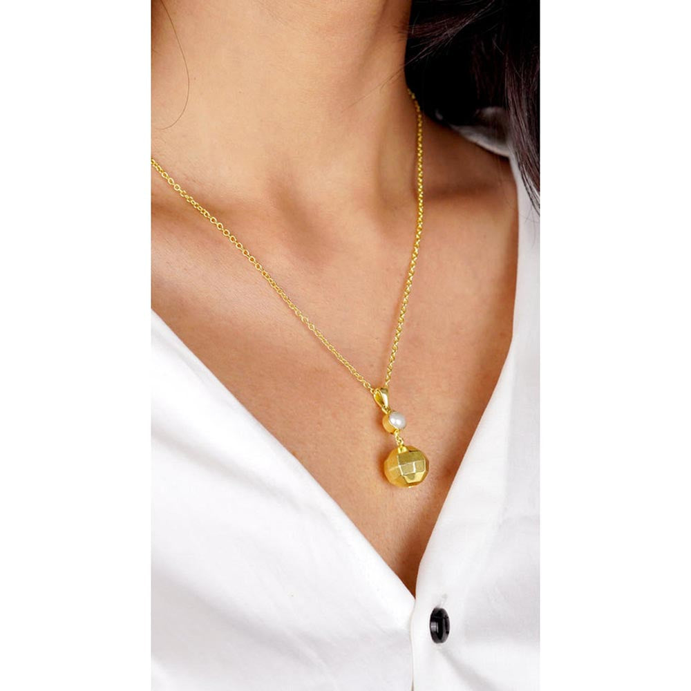 VARNIKA ARORA Let's Disco Tiny Tinsel White Necklace