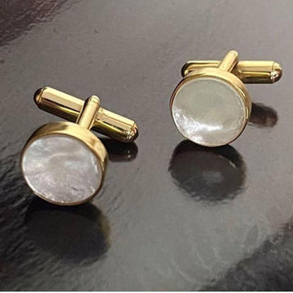VARNIKA ARORA Mop White Cufflinks