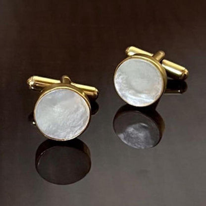 VARNIKA ARORA Mop White Cufflinks