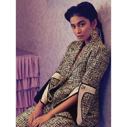 VARNIKA ARORA Ritzy Gold Plated Earrings