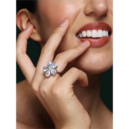 VARNIKA ARORA Promise Petal Diamond Ring