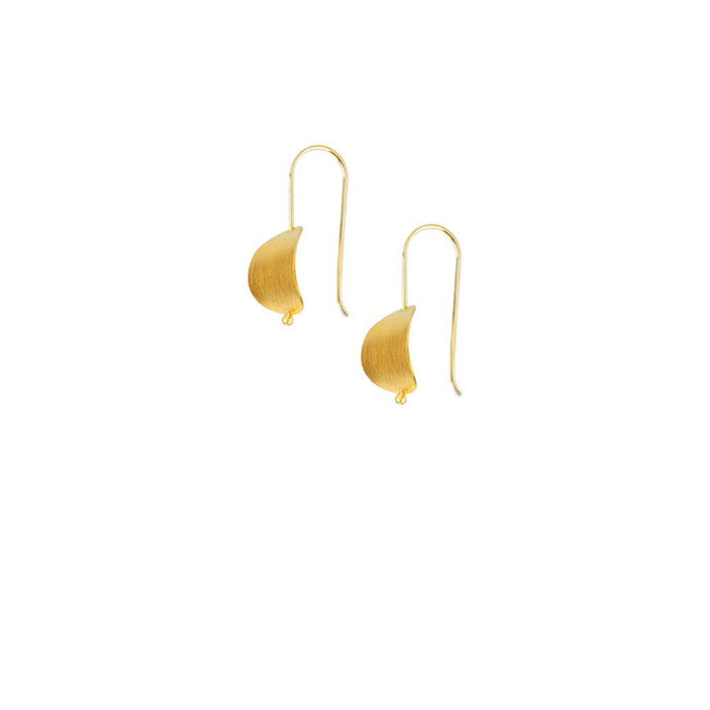 VARNIKA ARORA Gold Plated Tuba Earrings