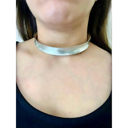 VARNIKA ARORA Silver Funnel Silver Choker