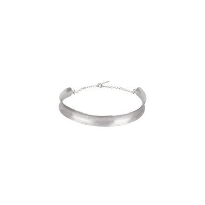 VARNIKA ARORA Silver Funnel Silver Choker