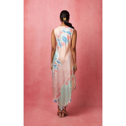Vedika M Multi-Color V-Neck Maxi Dress