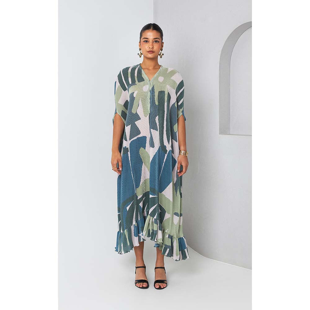 Vedika M Blue Midi Dress