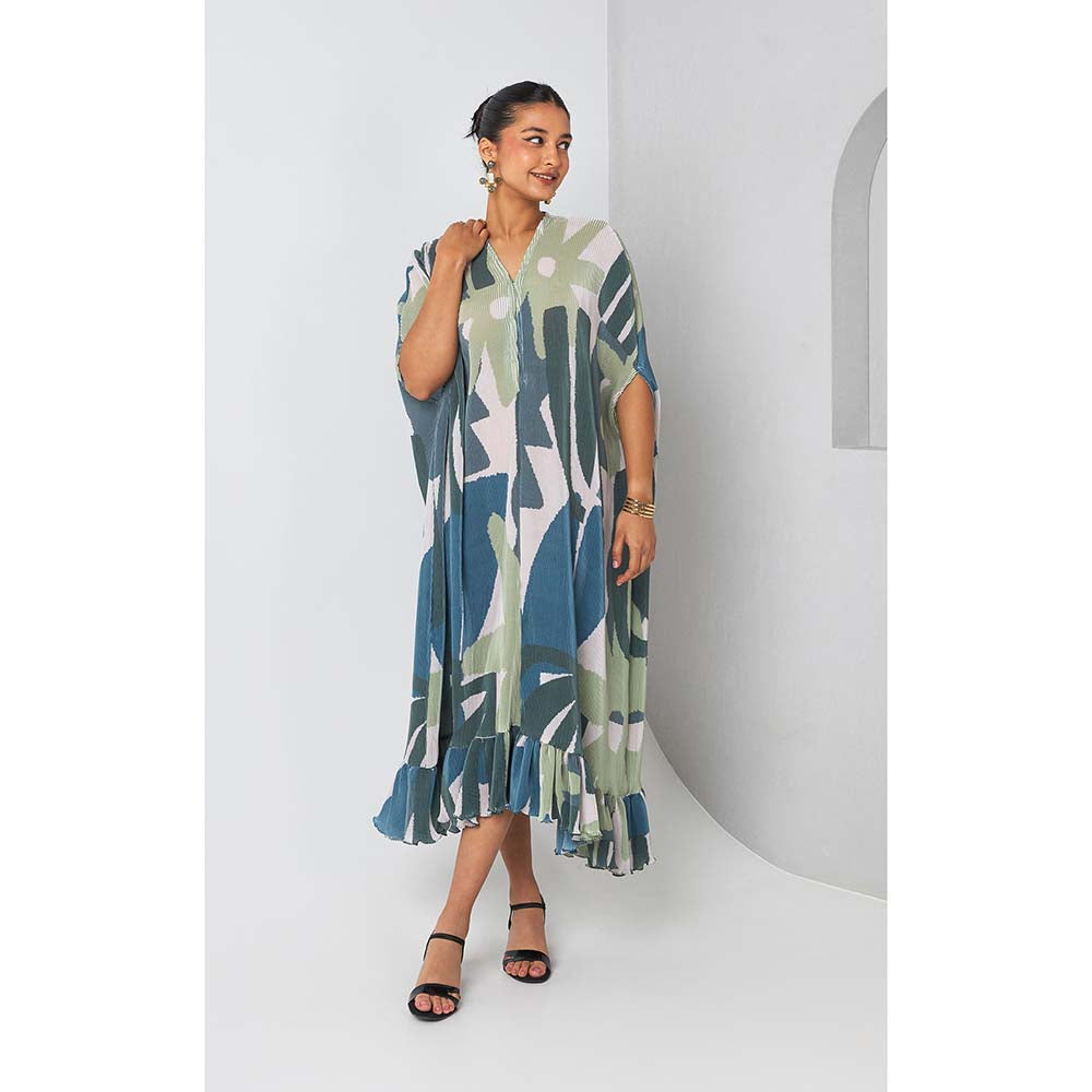 Vedika M Blue Midi Dress
