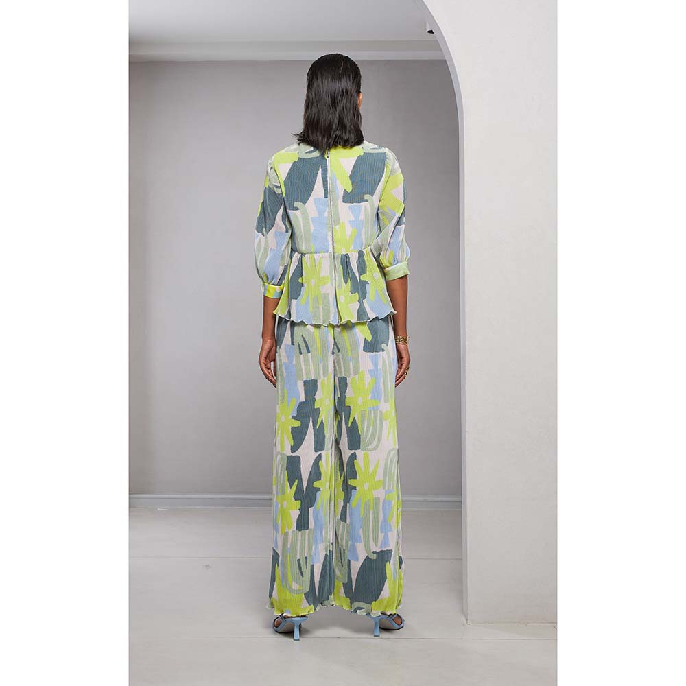 Vedika M Multi-Colour Micro Printed Co-Ord (Set of 2)